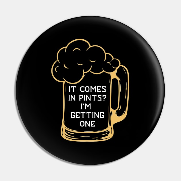 It comes in pints Pin by equiliser