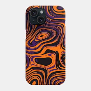 Funkyart orange Phone Case