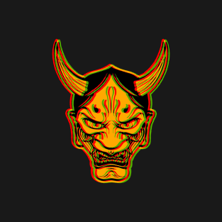 Japanese Hannya mask. T-Shirt