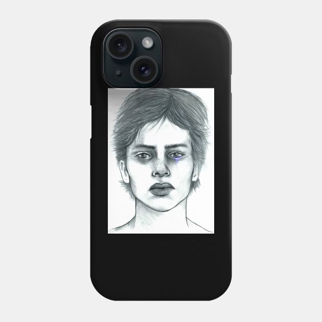 Just another sad boy Phone Case by matan kohn