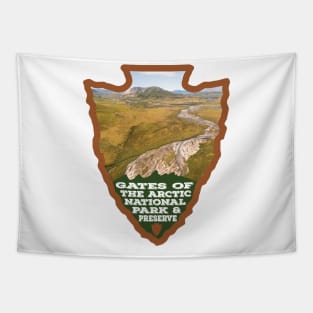 Gates of the Arctic National Park & Preserve arrowhead Tapestry
