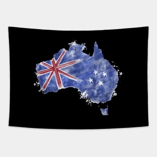 Australia Map Tapestry