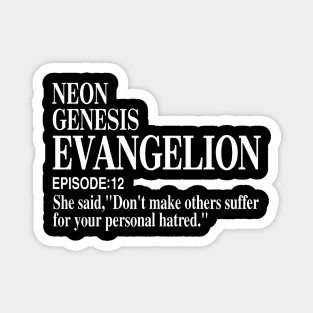 Neon Genesis Evangelion Magnet