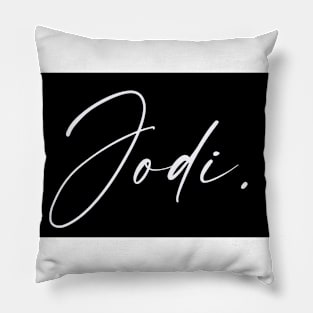 Jodi Name, Jodi Birthday Pillow