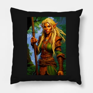 Elven Druid Pillow