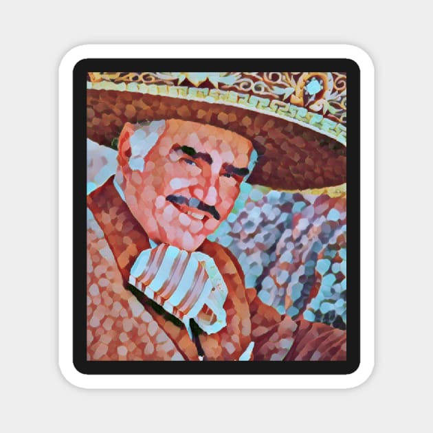 Vicente Fernandez stickers Magnet by Pop-clothes