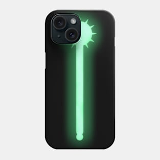 Spiritual Weapon (Green Morningstar) Phone Case