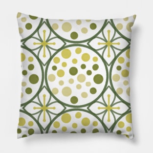 Flowers and Dots Pillow