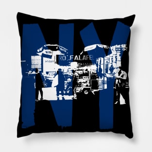 ny falafel Pillow