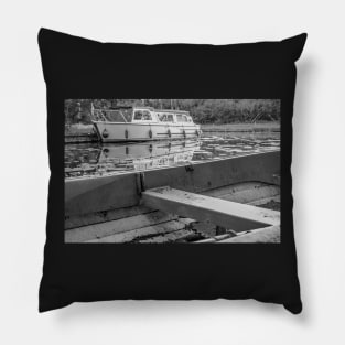 A view over the River Ant from a small rowing boat Pillow