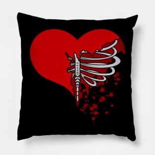 RIB HEART Pillow