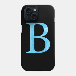 Blue B Phone Case