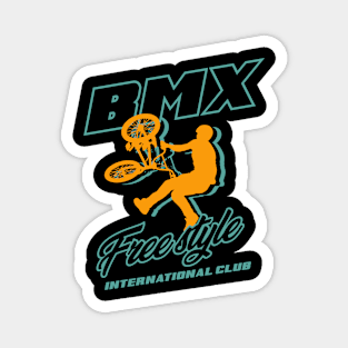 BMX INTERNATIONAL CLUB POSTER Magnet