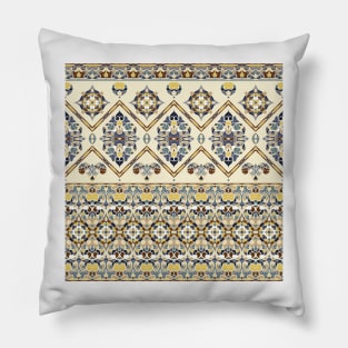 Ethnic patterns in oriental style. Pillow