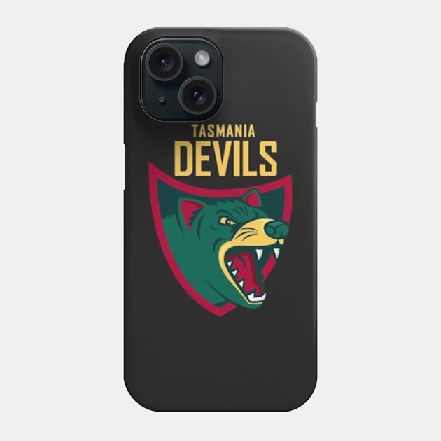 Tasmanian devils football club | AFL australian football Phone Case by euror-design