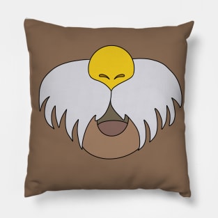 Walrus mask design Pillow