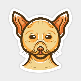 Cute chihuahua dog Magnet