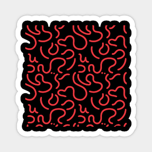 Squiggle Symphony Magnet