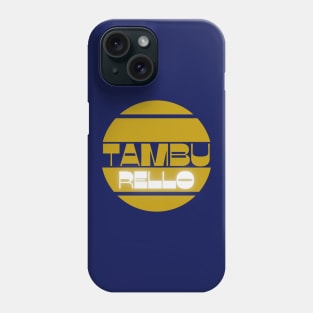 Tamburello Team Player design in yellow Phone Case