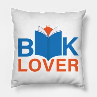 Book Lover Reading a Book Pillow