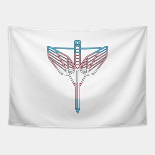 The Shield Symbol (Transgender) - Wynonna Earp Tapestry