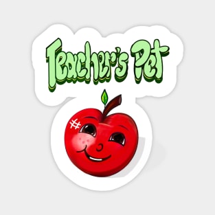 Teachers Teacher Teacher’s pet smiling red apple Magnet