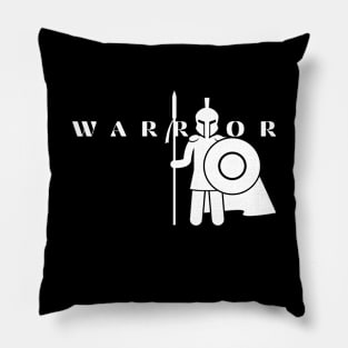 Armored Warrior Superhero Pillow