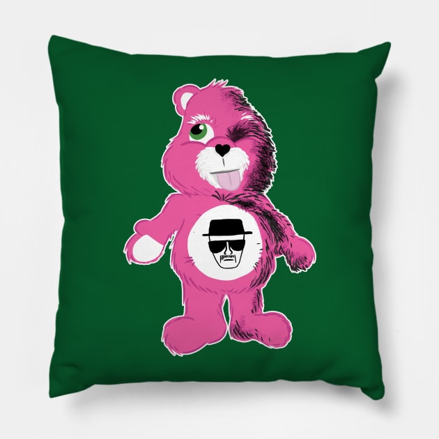 Breaking Bear Pillow by bovaart