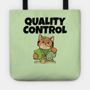 Quality Control Lab Cat and Mouse Tote