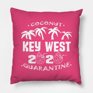 Coconut Quarantine 2020 KEY WEST Pillow