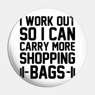 Shopping Bags Pin