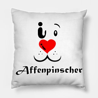 I love my Affenpinscher Pillow