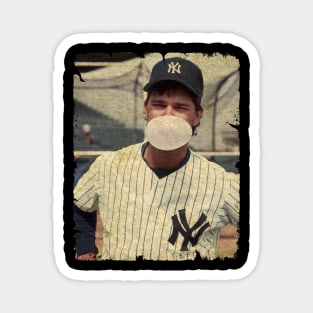 Don Mattingly (Donnie Baseball) in New York Yankees Magnet