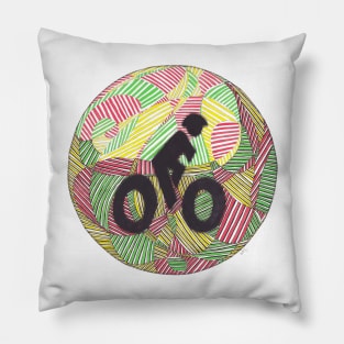 Bike Lane Pillow