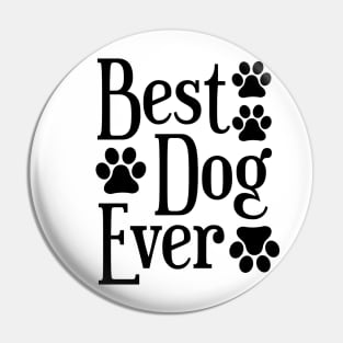 Best Dog Dad Ever Pin