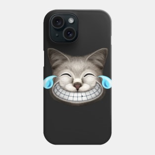 EMOTIONS CAT LAUGHING Phone Case