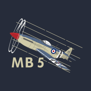 WW2 MB 5 Fighter Prototype T-Shirt