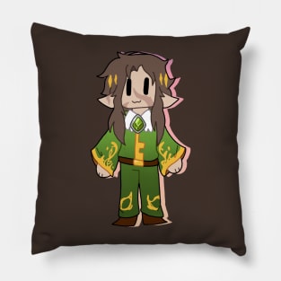 Small Season 9 Scar (backdrop) Pillow