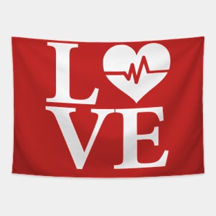 Love heart Tapestry