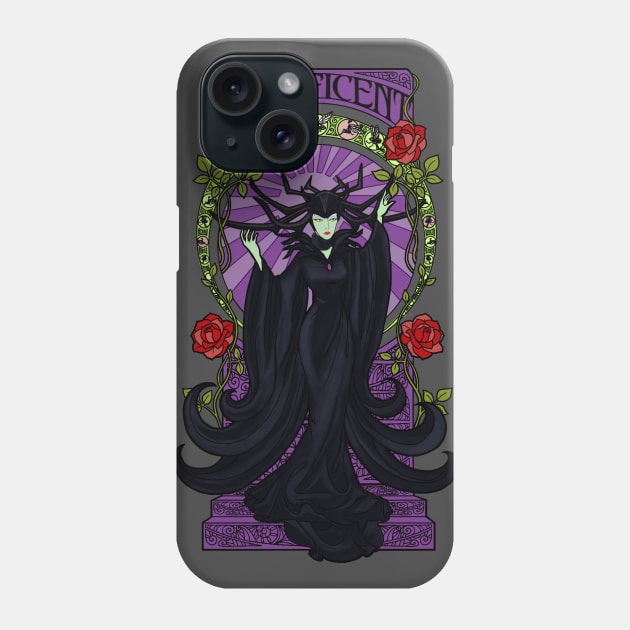 Helaficent, Mistress of Death Phone Case by MagicalMeltdown