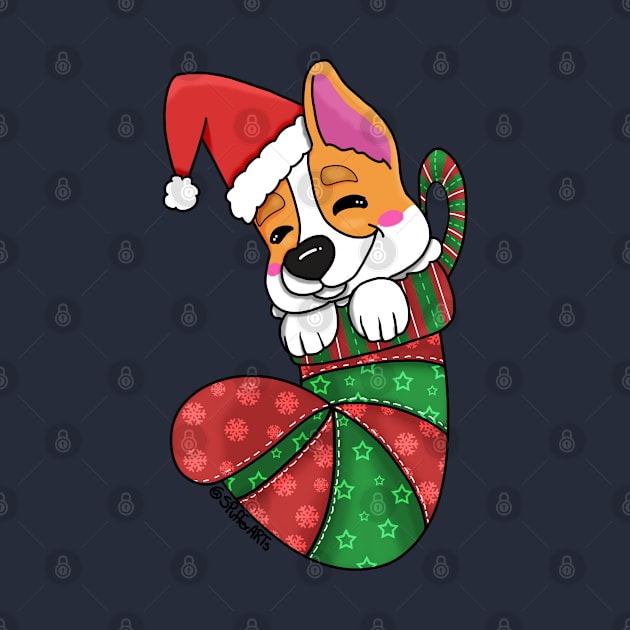 Stocking Stuffer Corgi Puppy by SPufferARTs