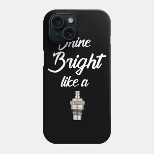 Shine bright like a Glow Plug - RC PLANES Phone Case