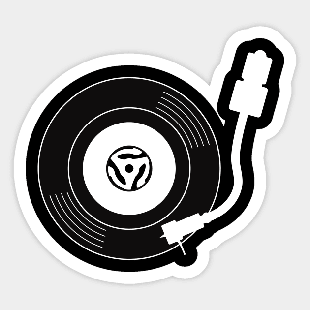 Record player turntable design with 45 rpm record - Record Player ...