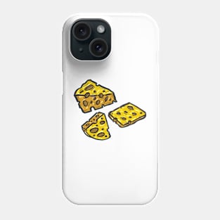 Cheese Vintgage Foodie Milk Cow Pattern Phone Case