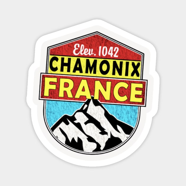 CHAMONIX Magnet by CLIPS