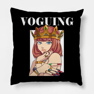 Voguing Drag Queen Transgender Gay LGBTQ Vogue Dance Pillow