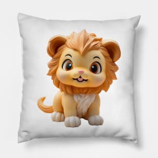 Adorable Kawaii Baby Lion Pillow