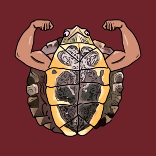 Turtle With Arms 2 T-Shirt