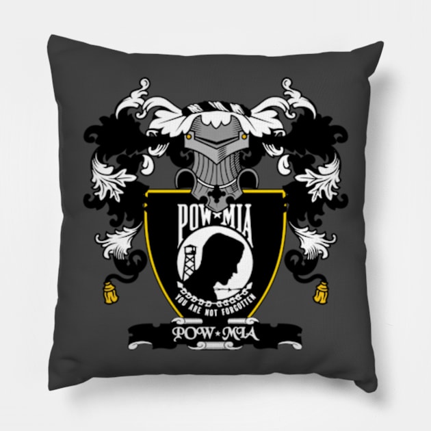 Pow Mia Pillow by Corialis