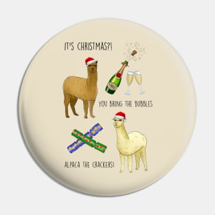 Alpaca the crackers Pin